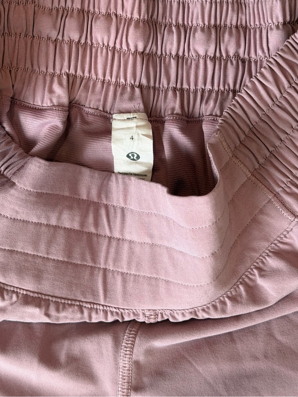 lululemon athletica Kids' Dusty Rose Ruched Waist Joggers